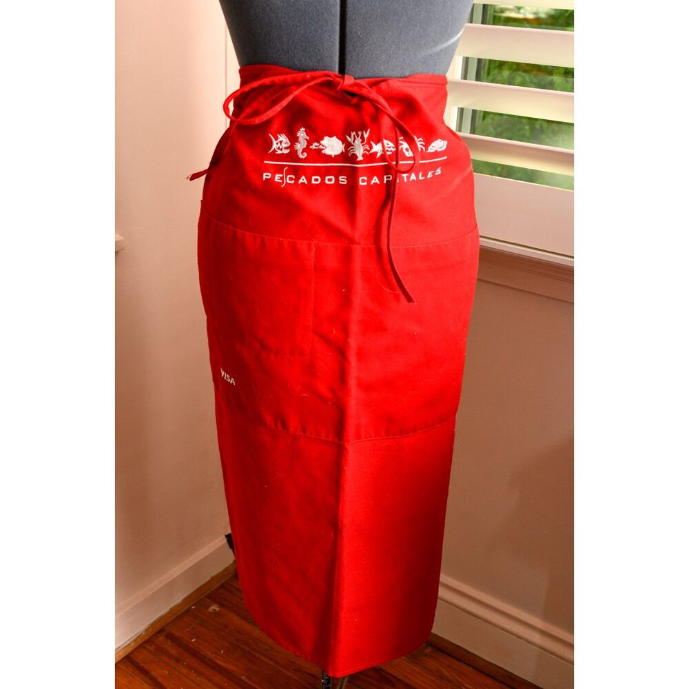 Pescados Capitales Lima Peru Restaurant Apron Peruvian Food Culture Collectible